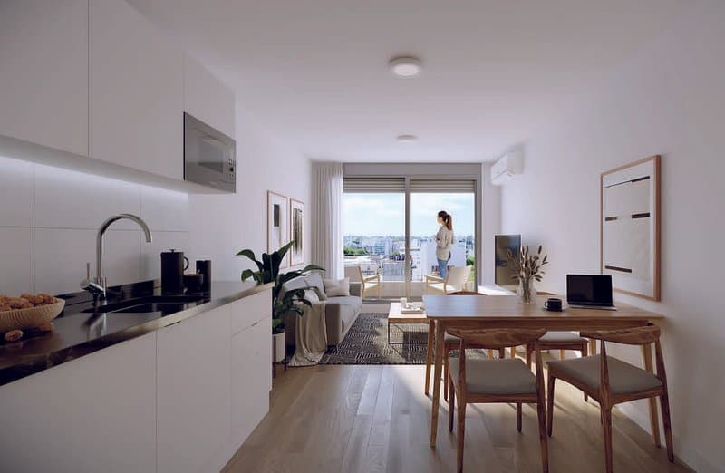 Venta apartamento 1 dormitorio Cordón Site Narvaja
