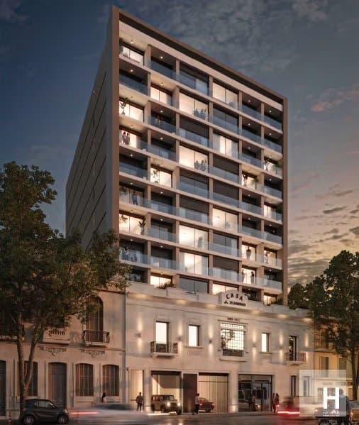 Venta apartamento monoambiente Cordón Soho Mercedes