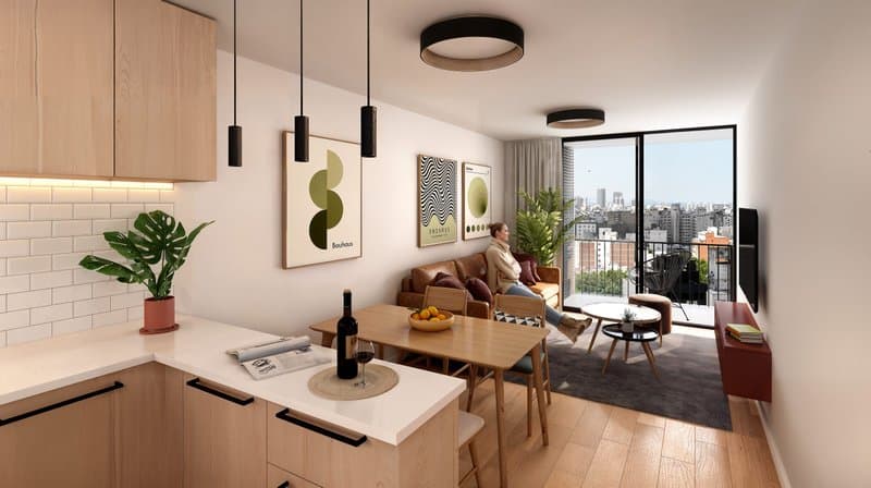 Venta apartamento 2 dormitorios Cordón Now Salterain