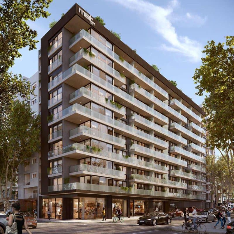 Venta apartamento monoambiente Cordón Sur Met City