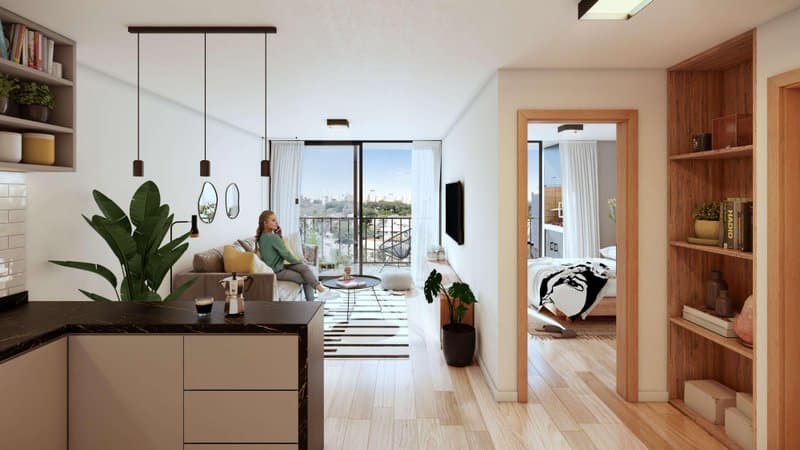 Venta apartamento 2 dormitorios Yes Sarmiento Parque Rodó